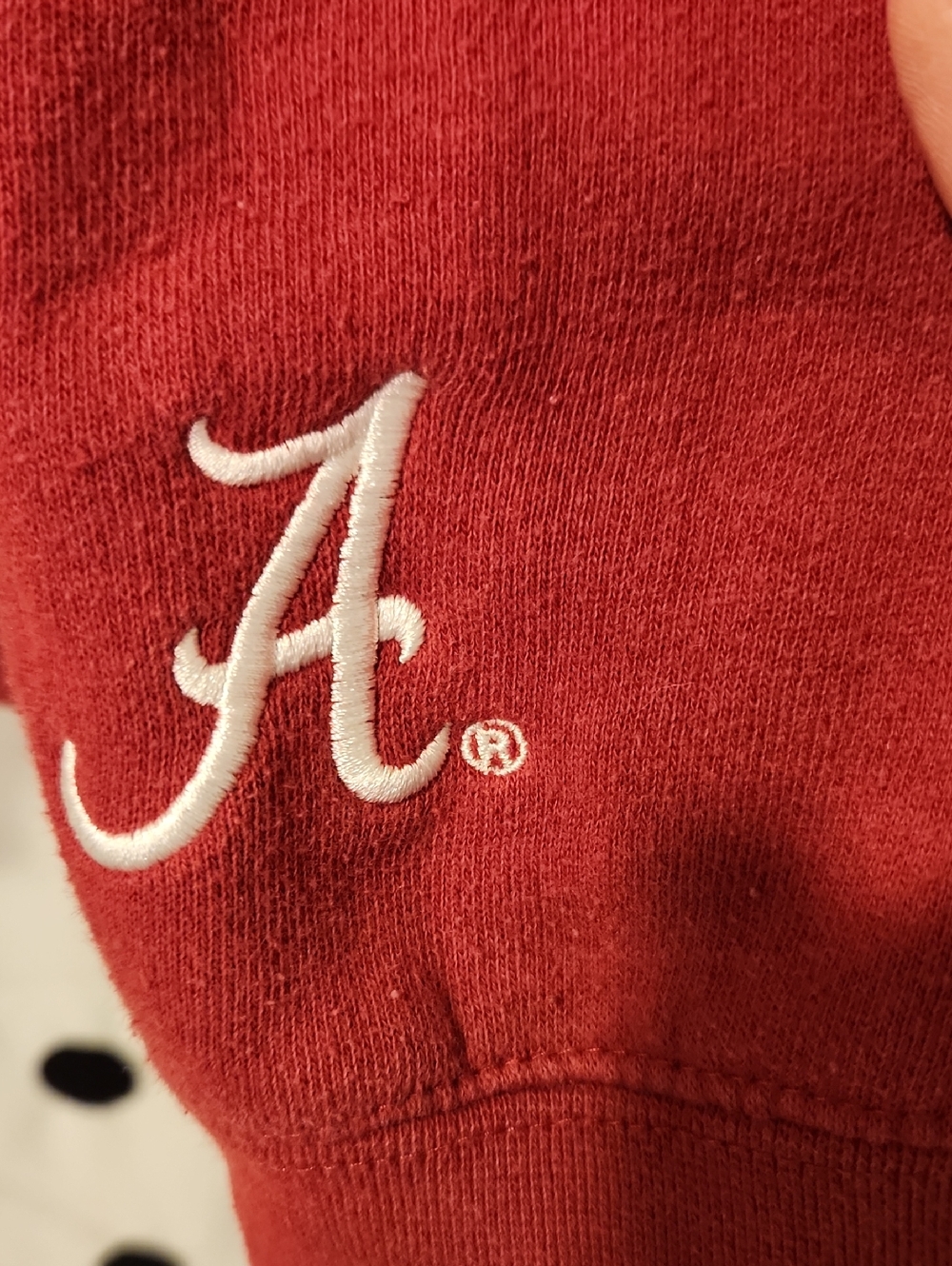 Alabama Crimson Red Crewneck Sweatshirt - Small - Picture 2 of 3